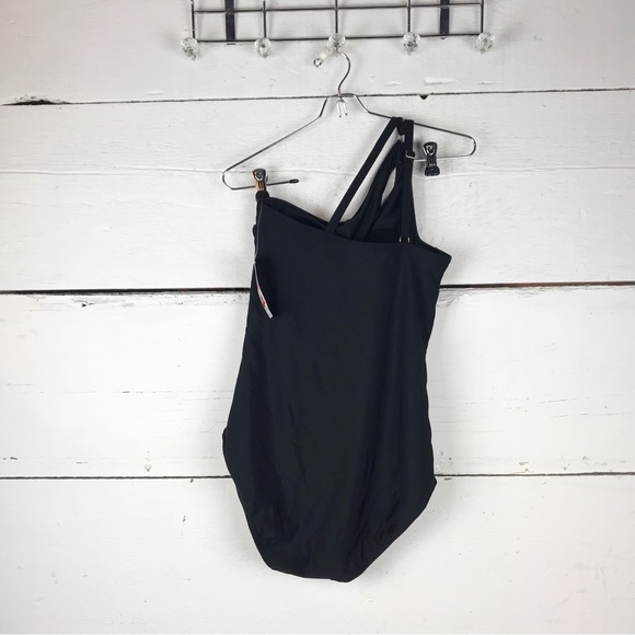 Lands end one shoulder one piece swimsuit - Picture 6 of 7